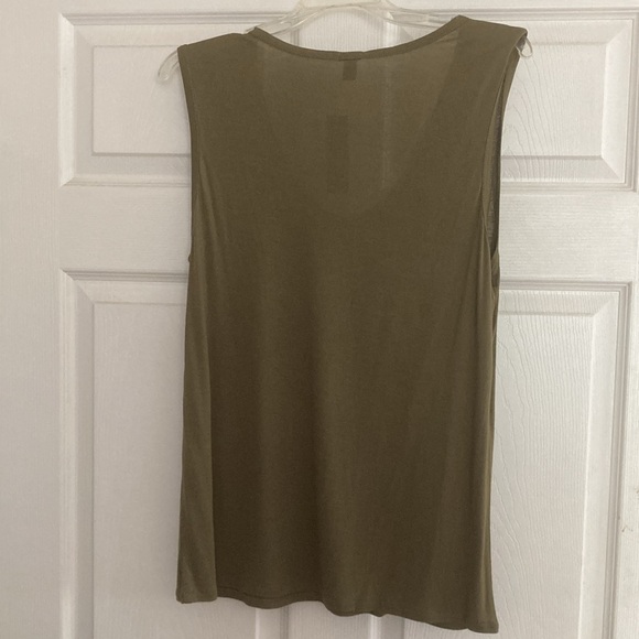 NWT JCREW tank top size L drapey viscose - Picture 3 of 4